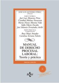 MANUAL DE DERECHO PROCESAL LABORAL: TEORIA Y PRACTICA | 9788430955312 | MONEREO PÉREZ, JOSÉ LUIS/MOLINA NAVARRETE, CRISTÓBAL/MORENO VIDA, MARÍA NIEVES/OLARTE ENCABO, SOFÍA/ | Galatea Llibres | Llibreria online de Reus, Tarragona | Comprar llibres en català i castellà online