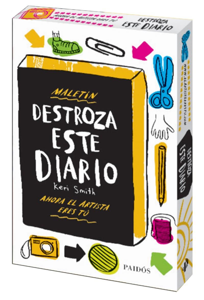 DESTROZA ESTE DIARIO (MALETÍN) | 9788449330209 | SMITH, KERI | Galatea Llibres | Llibreria online de Reus, Tarragona | Comprar llibres en català i castellà online