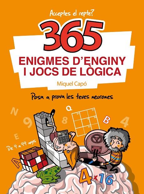 365 ENIGMES D'ENGINY I JOCS DE LÒGICA | 9788418057595 | CAPÓ, MIQUEL | Galatea Llibres | Llibreria online de Reus, Tarragona | Comprar llibres en català i castellà online