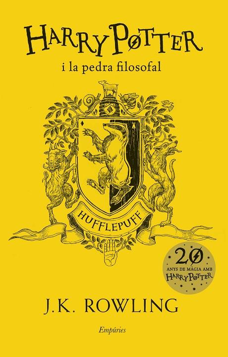 HARRY POTTER I LA PEDRA FILOSOFAL (HUFFLEPUFF) | 9788417016685 | ROWLING, J.K. | Galatea Llibres | Llibreria online de Reus, Tarragona | Comprar llibres en català i castellà online