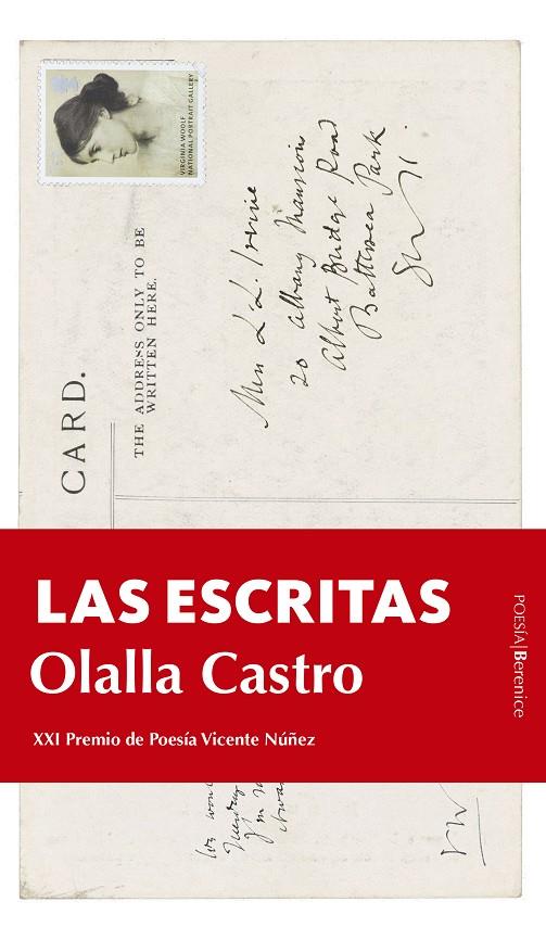LAS ESCRITAS | 9788411311663 | CASTRO, OLALLA | Galatea Llibres | Llibreria online de Reus, Tarragona | Comprar llibres en català i castellà online