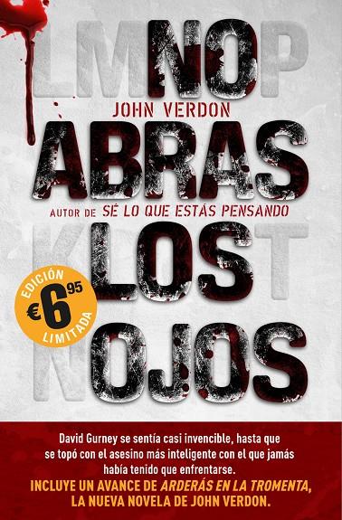 NO ABRAS LOS OJOS | 9788416859177 | VERDON, JOHN | Galatea Llibres | Llibreria online de Reus, Tarragona | Comprar llibres en català i castellà online