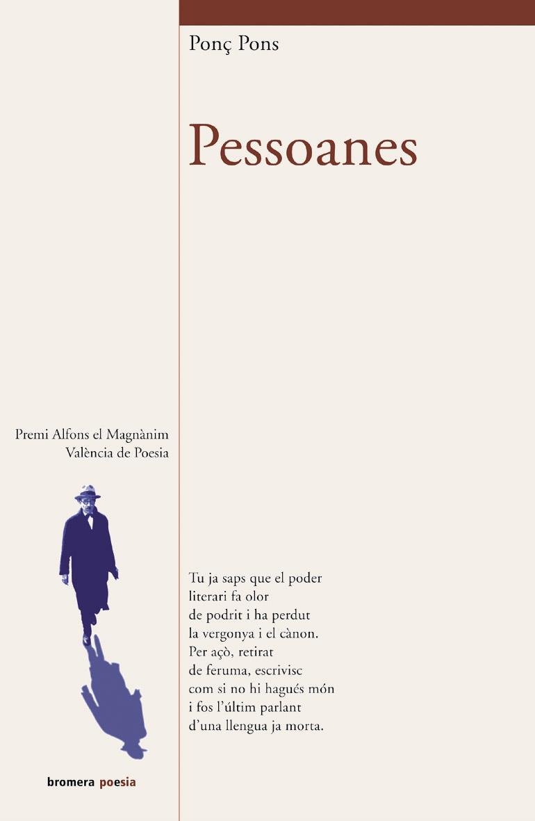 PESSOANES | 9788476608241 | PONS, PONÇ | Galatea Llibres | Llibreria online de Reus, Tarragona | Comprar llibres en català i castellà online