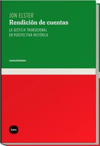 RENDICION DE CUENTAS | 9788493518752 | ELSTER, JON | Galatea Llibres | Llibreria online de Reus, Tarragona | Comprar llibres en català i castellà online