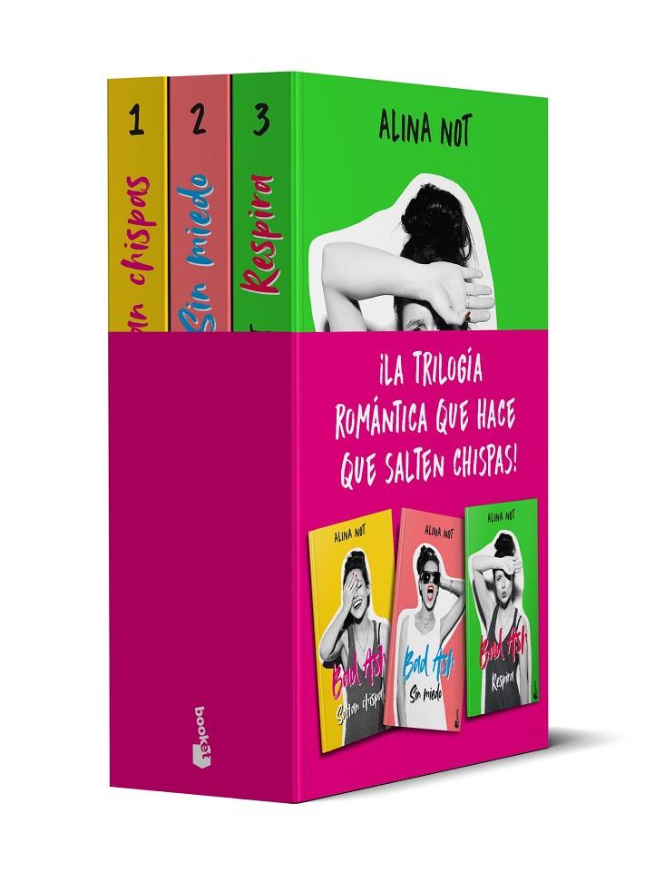 PACK BAD ASH (SALTAN CHISPAS-SIN MIEDO-RESPIRA) | 9788408268543 | NOT, ALINA | Galatea Llibres | Llibreria online de Reus, Tarragona | Comprar llibres en català i castellà online