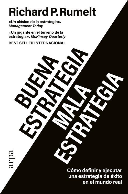 BUENA ESTRATEGIA / MALA ESTRATEGIA | 9788419558442 | RUMELT, RICHARD P. | Galatea Llibres | Llibreria online de Reus, Tarragona | Comprar llibres en català i castellà online