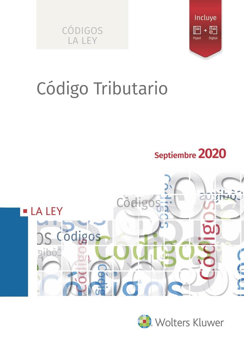 CÓDIGO TRIBUTARIO 2020 | 9788418349331 | Galatea Llibres | Llibreria online de Reus, Tarragona | Comprar llibres en català i castellà online