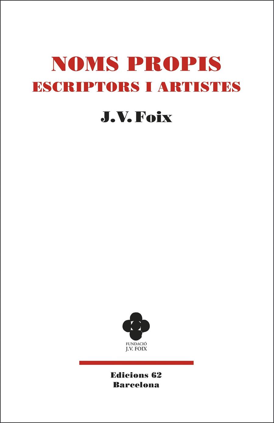 NOMS PROPIS: ESCRIPTORS I ARTISTES | 9788429778229 | FOIX, J. V. | Galatea Llibres | Llibreria online de Reus, Tarragona | Comprar llibres en català i castellà online