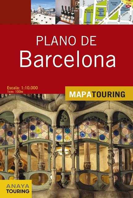 PLANO DE BARCELONA 1:10.000 TOURING | 9788499359687 | ANAYA TOURING | Galatea Llibres | Llibreria online de Reus, Tarragona | Comprar llibres en català i castellà online