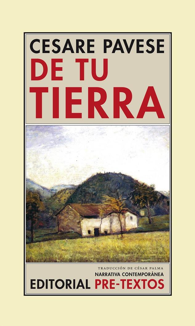 DE TU TIERRA | 9788481919134 | PAVESE, CESARE | Galatea Llibres | Llibreria online de Reus, Tarragona | Comprar llibres en català i castellà online