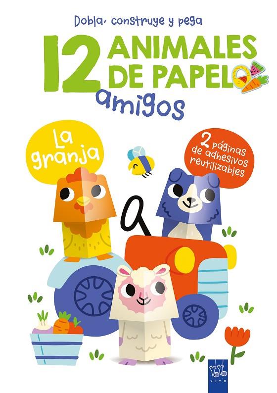 LA GRANJA. 12 ANIMALES DE PAPEL | 9788408251729 | Galatea Llibres | Llibreria online de Reus, Tarragona | Comprar llibres en català i castellà online