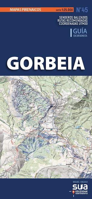 GORBEIA MAPA 1:25.000 | 9788482167961 | Galatea Llibres | Llibreria online de Reus, Tarragona | Comprar llibres en català i castellà online