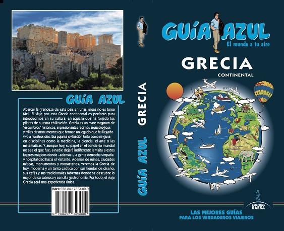 GRECIA CONTINENTAL GUIA AZUL 2019 | 9788417823009 | GARCÍA, JESÚS/LEDRADO, PALOMA | Galatea Llibres | Llibreria online de Reus, Tarragona | Comprar llibres en català i castellà online