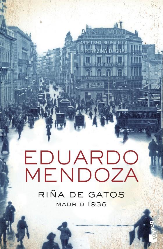 RIÑA DE GATOS | 9788408004370 | MENDOZA, EDUARDO | Galatea Llibres | Librería online de Reus, Tarragona | Comprar libros en catalán y castellano online