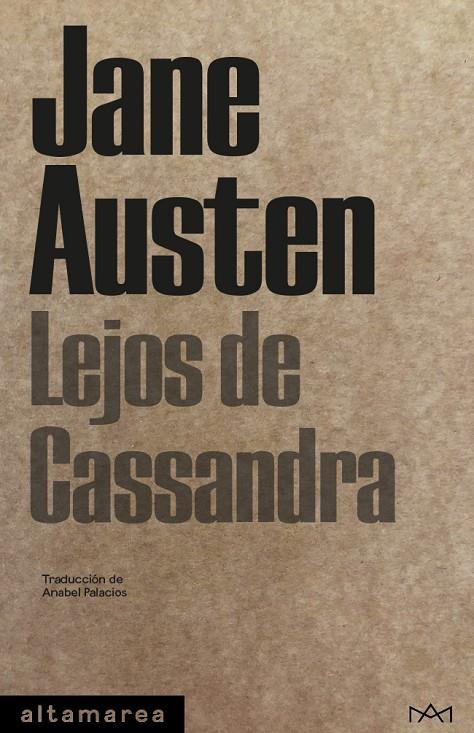 LEJOS DE CASSANDRA | 9788418481031 | AUSTEN, JANE | Galatea Llibres | Llibreria online de Reus, Tarragona | Comprar llibres en català i castellà online