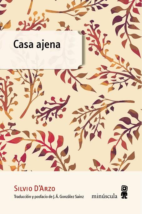 CASA AJENA | 9788494534812 | D'ARZO, SILVIO | Galatea Llibres | Llibreria online de Reus, Tarragona | Comprar llibres en català i castellà online
