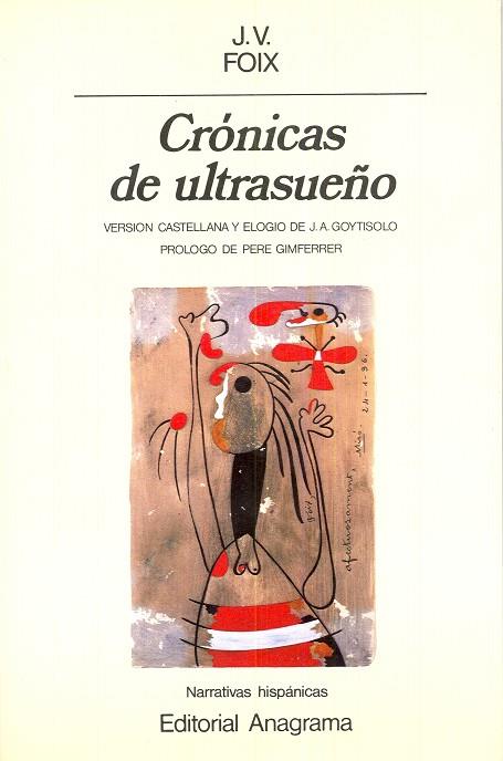 CRONICAS DE ULTRASUEÑO | 9788433917379 | FOIX, J. V. (1894-1987) | Galatea Llibres | Llibreria online de Reus, Tarragona | Comprar llibres en català i castellà online