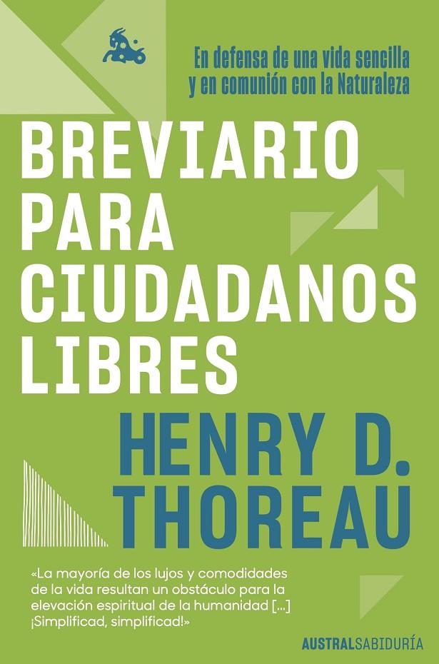 BREVIARIO PARA CIUDADANOS LIBRES | 9788408278610 | THOREAU, HENRY DAVID | Galatea Llibres | Llibreria online de Reus, Tarragona | Comprar llibres en català i castellà online
