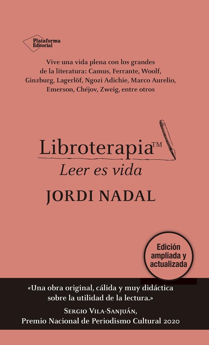 LIBROTERAPIA | 9788418285554 | NADAL, JORDI | Galatea Llibres | Llibreria online de Reus, Tarragona | Comprar llibres en català i castellà online