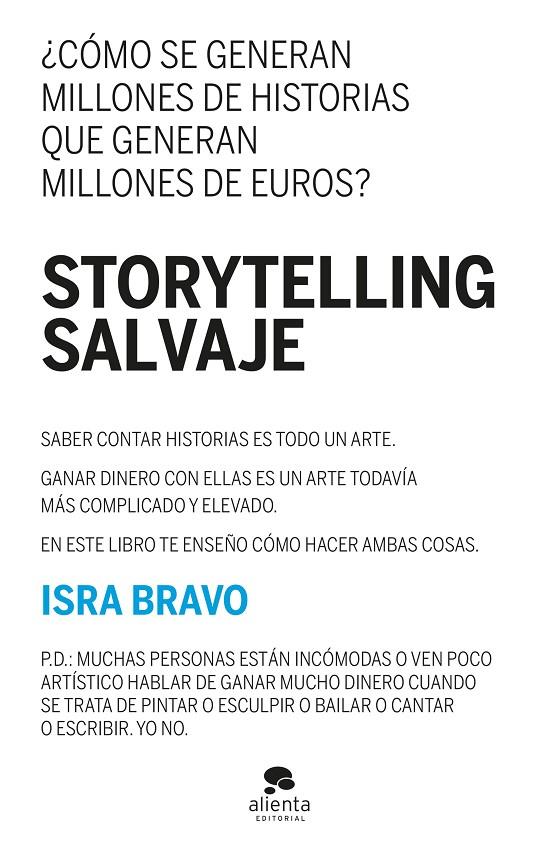 STORYTELLING SALVAJE | 9788413442983 | BRAVO, ISRA | Galatea Llibres | Llibreria online de Reus, Tarragona | Comprar llibres en català i castellà online