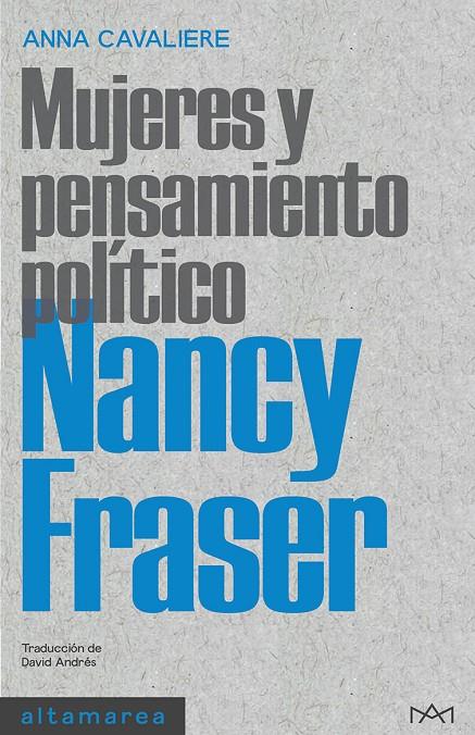 NANCY FRASER | 9788418481796 | CAVALIERE, ANNA | Galatea Llibres | Llibreria online de Reus, Tarragona | Comprar llibres en català i castellà online
