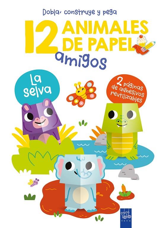 LA SELVA. 12 ANIMALES DE PAPEL | 9788408251750 | Galatea Llibres | Llibreria online de Reus, Tarragona | Comprar llibres en català i castellà online