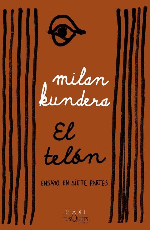 EL TELÓN | 9788411073523 | KUNDERA, MILAN | Galatea Llibres | Llibreria online de Reus, Tarragona | Comprar llibres en català i castellà online