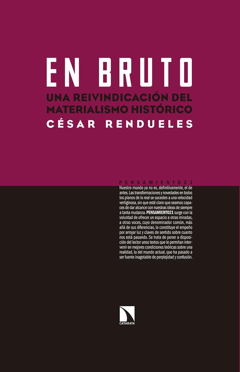 EN BRUTO | 9788490971727 | RENDUELES, CESAR | Galatea Llibres | Llibreria online de Reus, Tarragona | Comprar llibres en català i castellà online