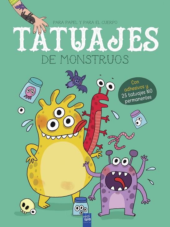 TATUAJES DE MONSTRUOS | 9788408219163 | YOYO | Galatea Llibres | Llibreria online de Reus, Tarragona | Comprar llibres en català i castellà online