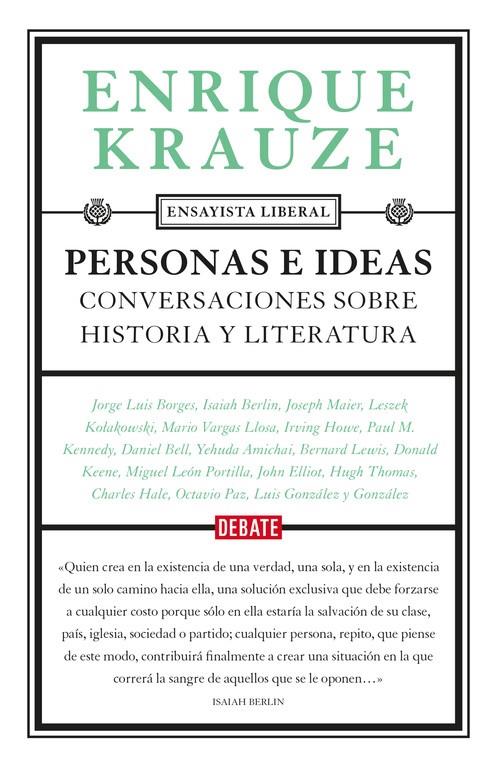 PERSONAS E IDEAS | 9788499926605 | KRAUZE, ENRIQUE | Galatea Llibres | Llibreria online de Reus, Tarragona | Comprar llibres en català i castellà online