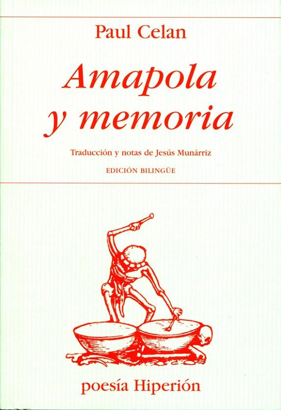 AMAPOLA Y MEMORIA | 9788475171517 | CELAN, PAUL | Galatea Llibres | Librería online de Reus, Tarragona | Comprar libros en catalán y castellano online
