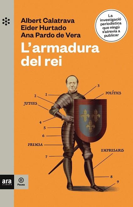 L'ARMADURA DEL REI | 9788417804831 | CALATRAVA I GONZÁLEZ, ALBERT/HURTADO I PERISES, EIDER/PARDO DE VERA I POSADA, ANA | Galatea Llibres | Llibreria online de Reus, Tarragona | Comprar llibres en català i castellà online