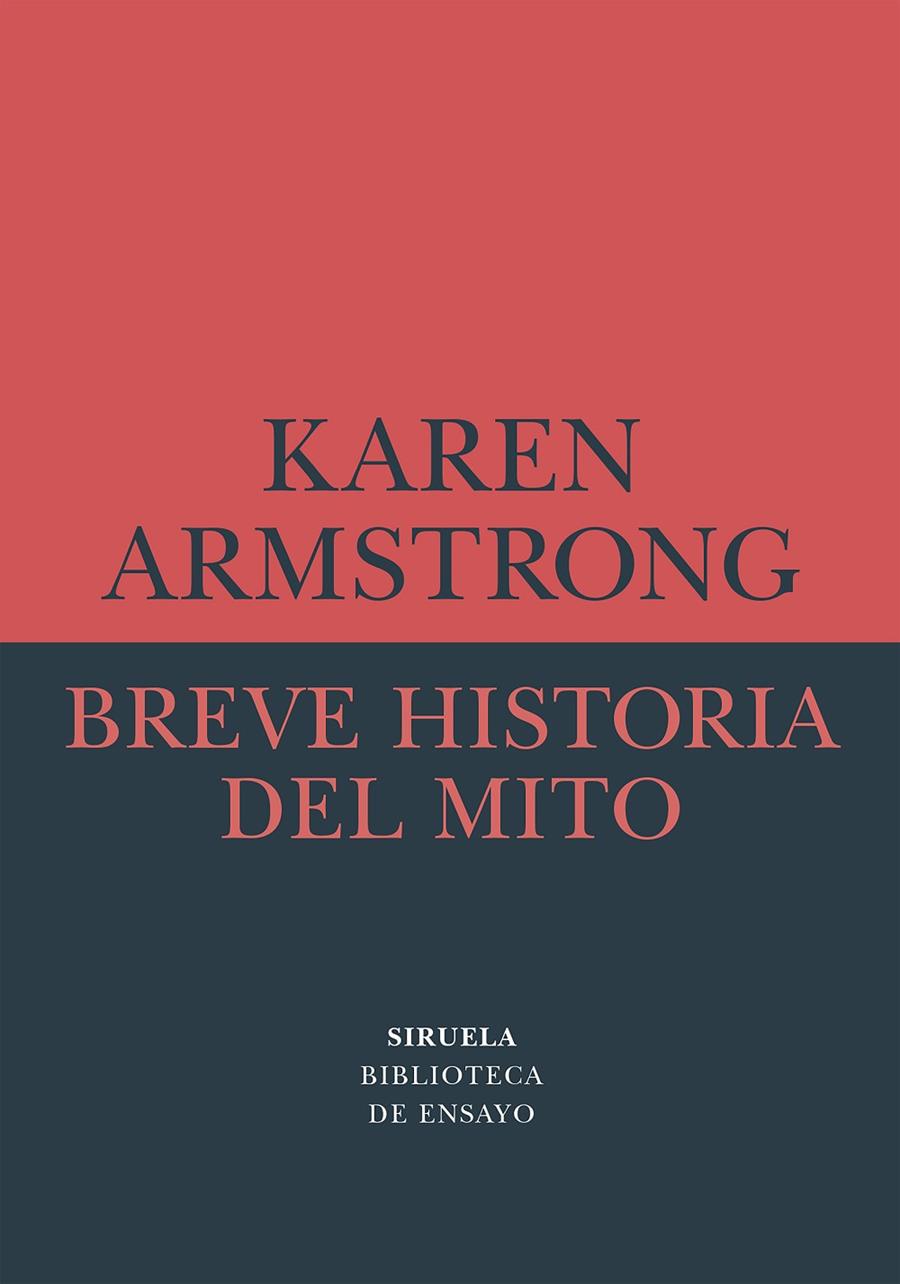 BREVE HISTORIA DEL MITO | 9788418245985 | ARMSTRONG, KAREN | Galatea Llibres | Llibreria online de Reus, Tarragona | Comprar llibres en català i castellà online