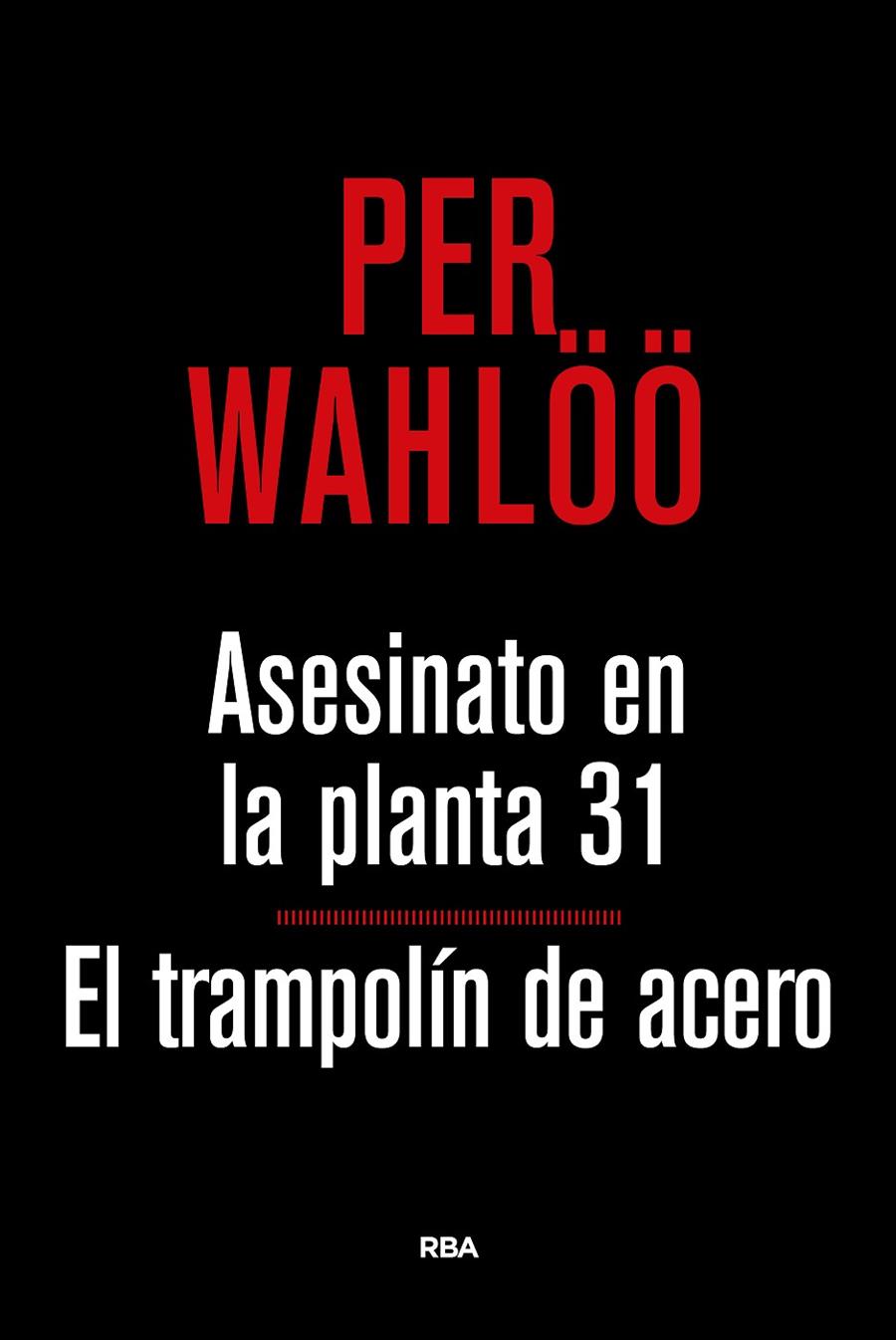 ASESINATO PLANTA 31 Y TRAMPOLIN ACERO | 9788490567777 | WAHLOO, PER | Galatea Llibres | Llibreria online de Reus, Tarragona | Comprar llibres en català i castellà online