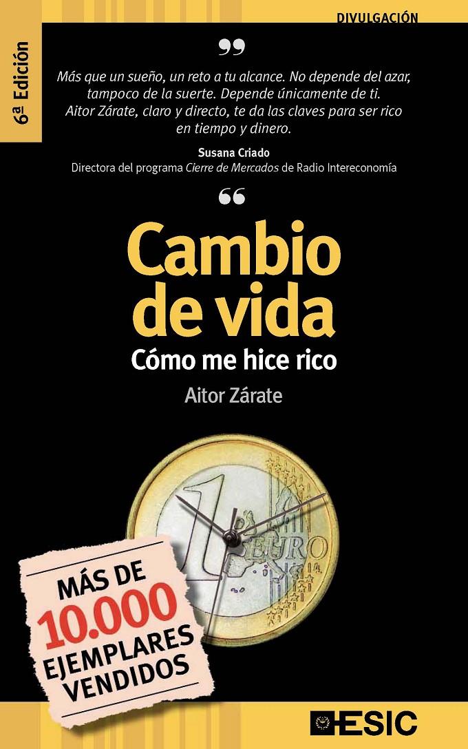 CAMBIO DE VIDA | 9788473564793 | ZARATE, AITOR | Galatea Llibres | Llibreria online de Reus, Tarragona | Comprar llibres en català i castellà online