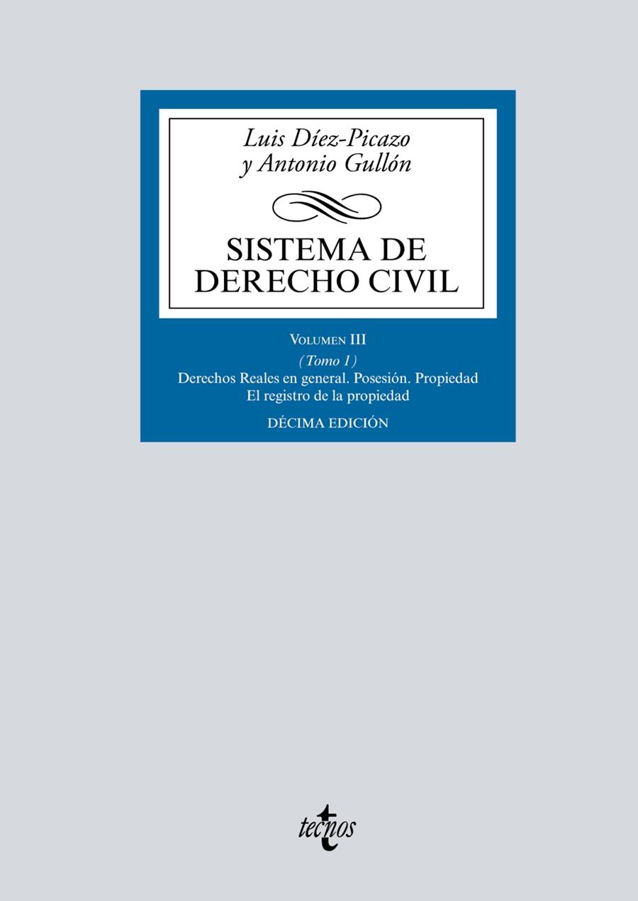 SISTEMA DE DERECHO CIVIL | 9788430976942 | DÍEZ-PICAZO, LUIS/GULLÓN, ANTONIO | Galatea Llibres | Llibreria online de Reus, Tarragona | Comprar llibres en català i castellà online