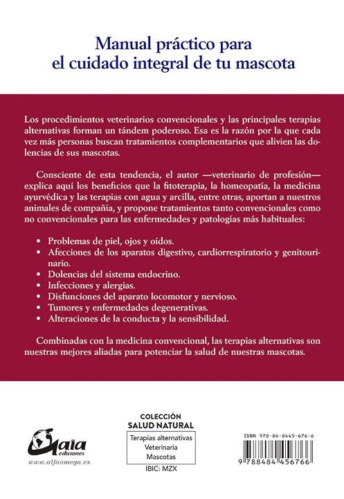 TERAPIAS ALTERNATIVAS PARA ANIMALES DE COMPAñíA | 9788484456766 | GARCíA CARABALLO, SANTIAGO | Galatea Llibres | Llibreria online de Reus, Tarragona | Comprar llibres en català i castellà online
