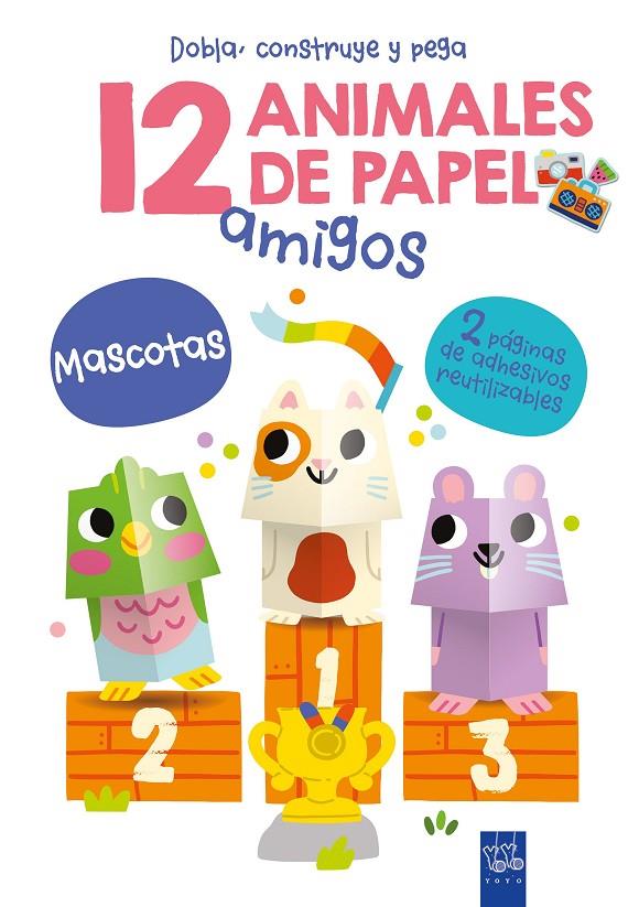 MASCOTAS. 12 ANIMALES DE PAPEL | 9788408251743 | Galatea Llibres | Llibreria online de Reus, Tarragona | Comprar llibres en català i castellà online