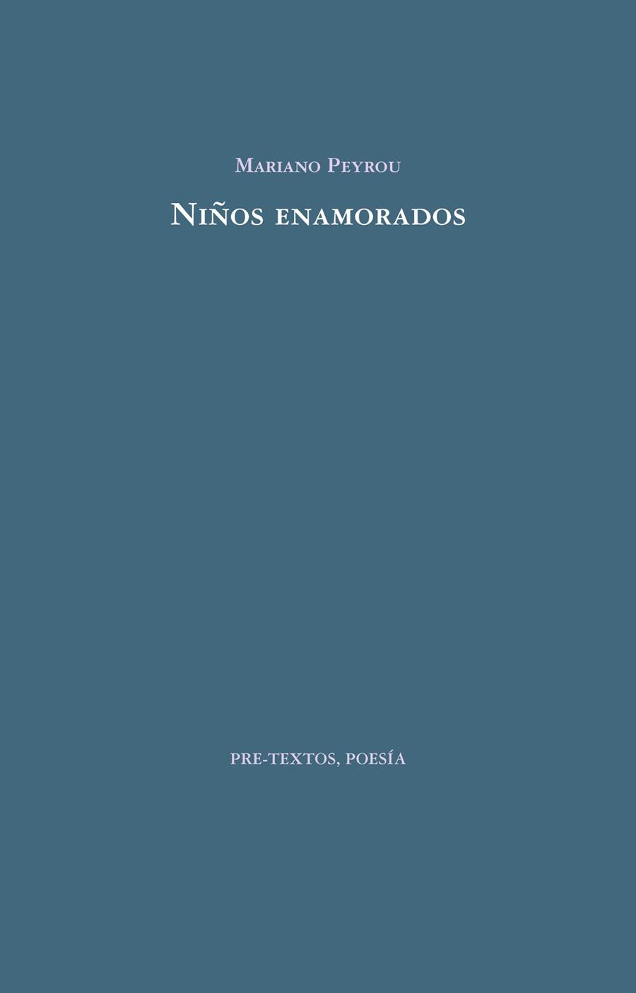 NIÑOS ENAMORADOS | 9788416453092 | PEYROU, MARIANO | Galatea Llibres | Llibreria online de Reus, Tarragona | Comprar llibres en català i castellà online