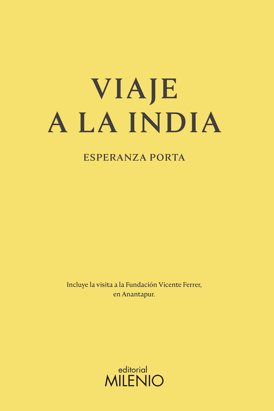 VIAJE A LA INDIA | 9788497437974 | PORTA, ESPERANZA | Galatea Llibres | Llibreria online de Reus, Tarragona | Comprar llibres en català i castellà online