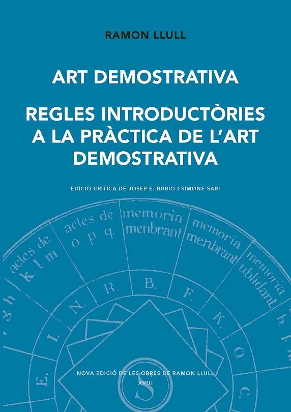 ART DEMOSTRATIVA | 9788491911999 | LLULL, RAMON | Galatea Llibres | Llibreria online de Reus, Tarragona | Comprar llibres en català i castellà online