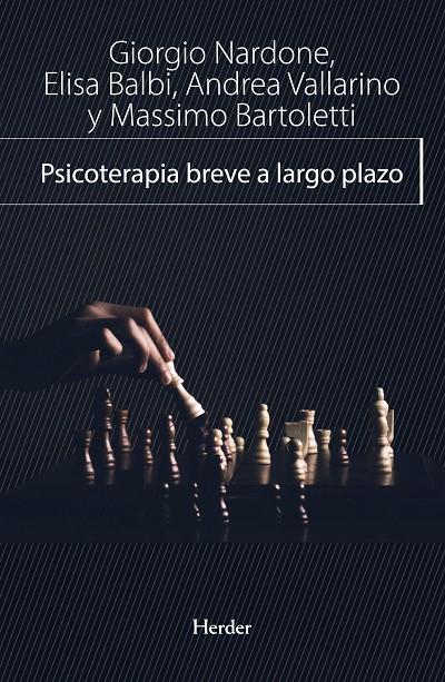 PSICOTERAPIA BREVE A LARGO PLAZO | 9788425442056 | NARDONE, GIORGIO/BALBI, ELISA/VALLARINO, ANDREA/BARTOLETTI, MASSIMO | Galatea Llibres | Llibreria online de Reus, Tarragona | Comprar llibres en català i castellà online