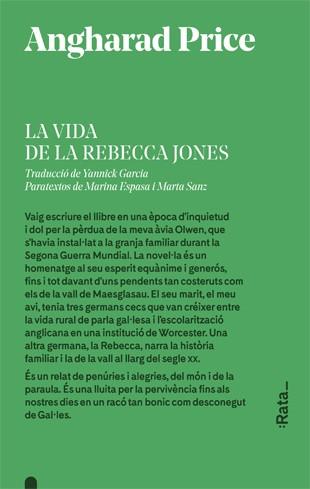 LA VIDA DE LA REBECCA JONES | 9788416738434 | PRICE, ANGHARAD | Galatea Llibres | Llibreria online de Reus, Tarragona | Comprar llibres en català i castellà online