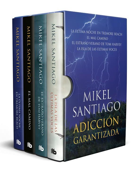 ESTUCHE MIKEL SANTIAGO 4 VOLS. | 9788413148120 | SANTIAGO, MIKEL | Galatea Llibres | Llibreria online de Reus, Tarragona | Comprar llibres en català i castellà online