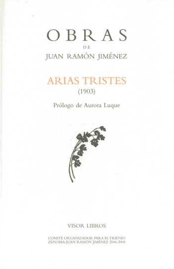ARIAS TRISTES (1903) | 9788475220680 | JIMÉNEZ, JUAN RAMÓN | Galatea Llibres | Llibreria online de Reus, Tarragona | Comprar llibres en català i castellà online