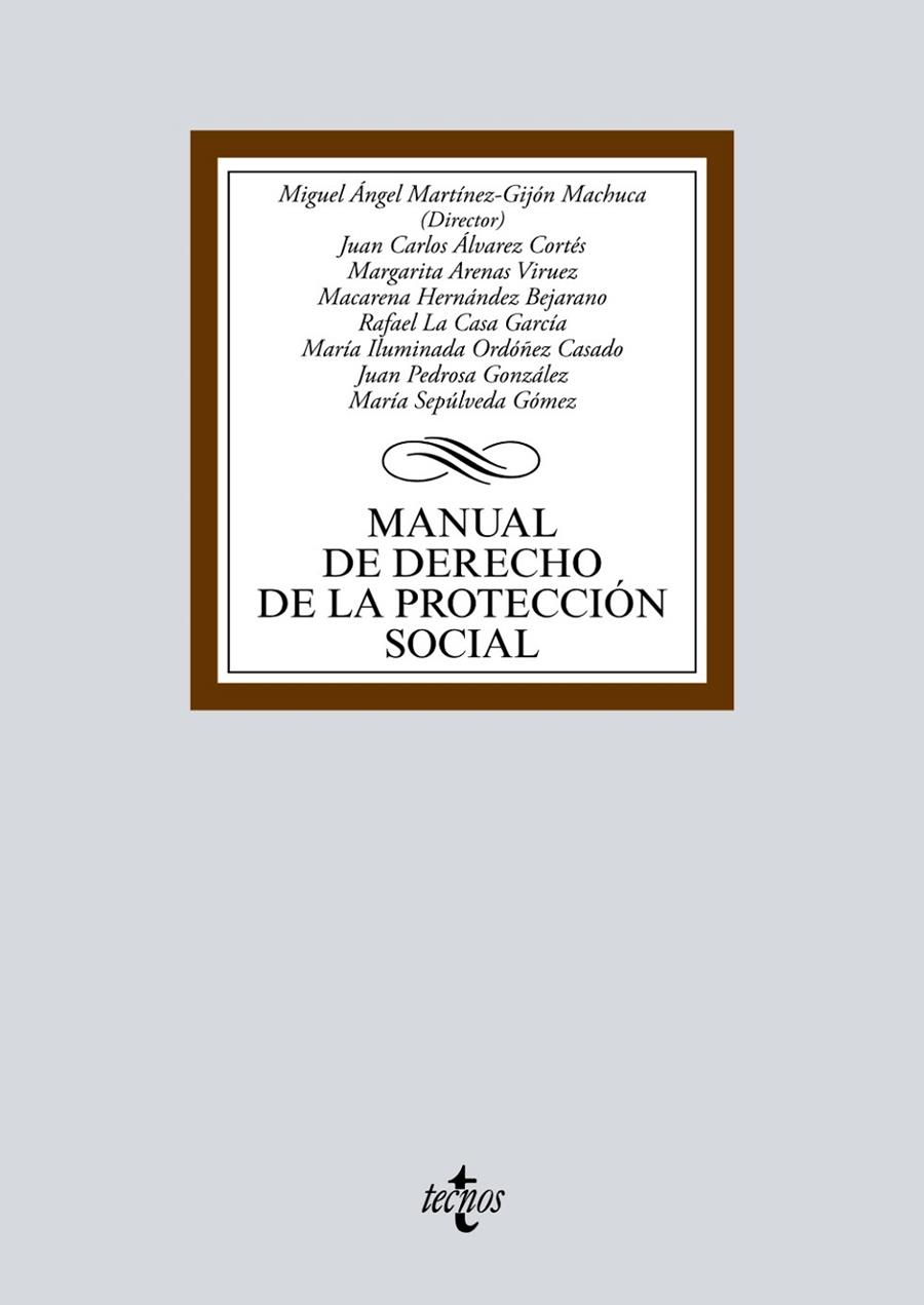 MANUAL DE DERECHO DE LA PROTECCIÓN SOCIAL | 9788430981748 | MARTÍNEZ-GIJÓN MACHUCA, MIGUEL ÁNGEL/ARENAS VIRUEZ, MARGARITA/ÁLVAREZ CORTÉS, JUAN CARLOS/ORDÓÑEZ CA | Galatea Llibres | Llibreria online de Reus, Tarragona | Comprar llibres en català i castellà online
