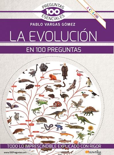 LA EVOLUCIÓN EN 100 PREGUNTAS | 9788413052212 | VARGAS, PABLO | Galatea Llibres | Llibreria online de Reus, Tarragona | Comprar llibres en català i castellà online