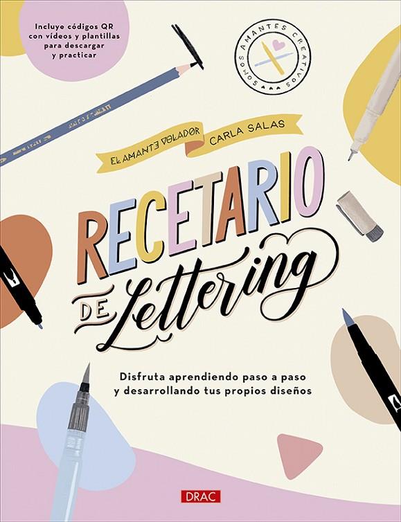 RECETARIO DE LETTERING | 9788498747232 | SALAS, CARLA | Galatea Llibres | Llibreria online de Reus, Tarragona | Comprar llibres en català i castellà online