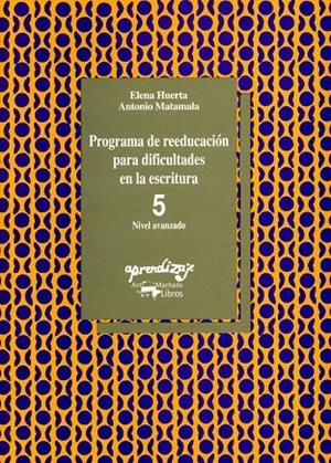 PROGRAMA DE REEDUCACION PARA DIFILCUTADES EN LA ES | 9788477740223 | HUERTA, E. | Galatea Llibres | Librería online de Reus, Tarragona | Comprar libros en catalán y castellano online