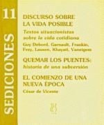 DISCURSO SOBRE LA VIDA POSIBLE. SEDICIONES 11 | 9788489753204 | VARIOS AUTORES | Galatea Llibres | Llibreria online de Reus, Tarragona | Comprar llibres en català i castellà online